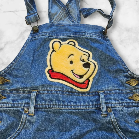 Vintage POOH Girls Overall Dress - Picture 3 of 6